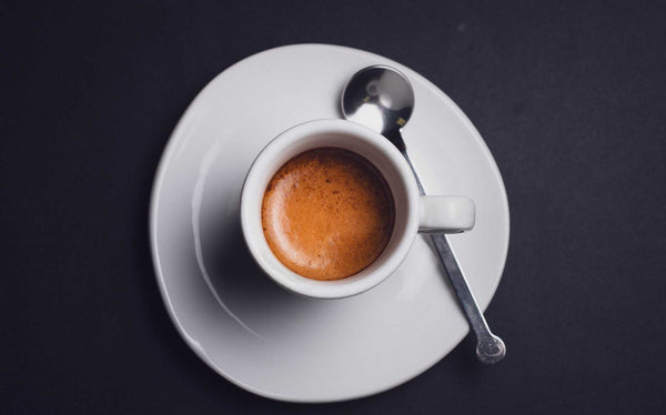 Espresso coffee tasting