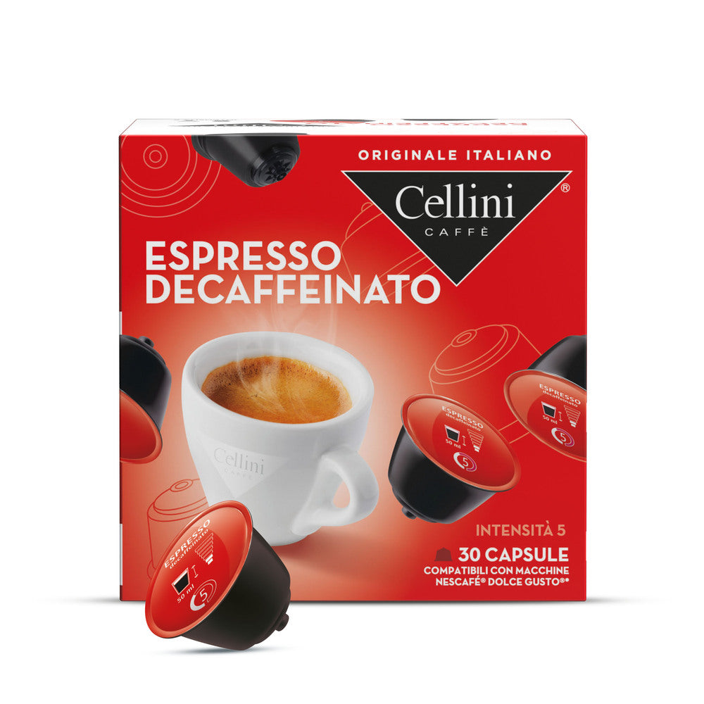 Espresso Decaffeinato - Compatibili Dolce Gusto ® - Cellini Caffè