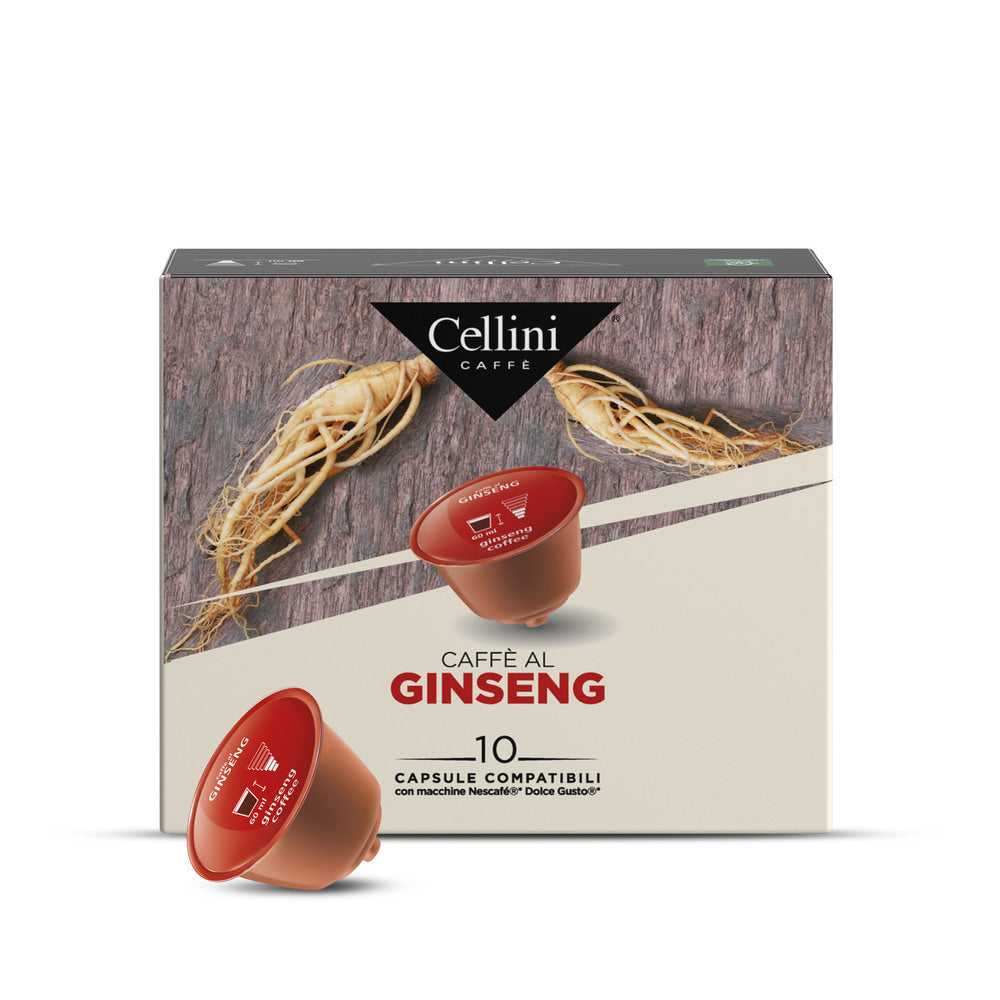 Caffè al Ginseng - Capsule Compatibili Dolce Gusto ® - Cellini Caffè