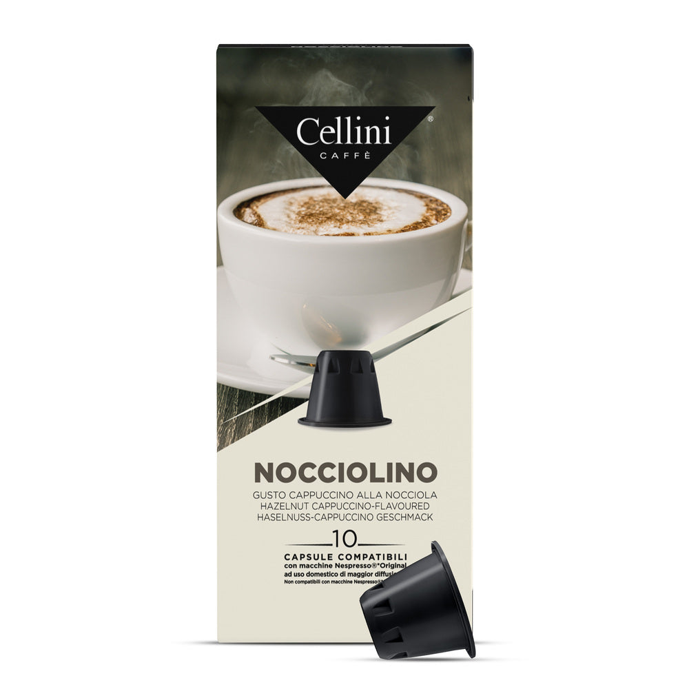 Nocciolino - Capsule Compatibili Nespresso ® - Cellini Caffè