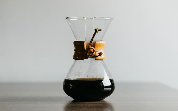 Coffee extraction with Chemex