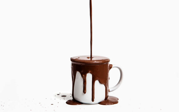 Hot chocolate with coffee