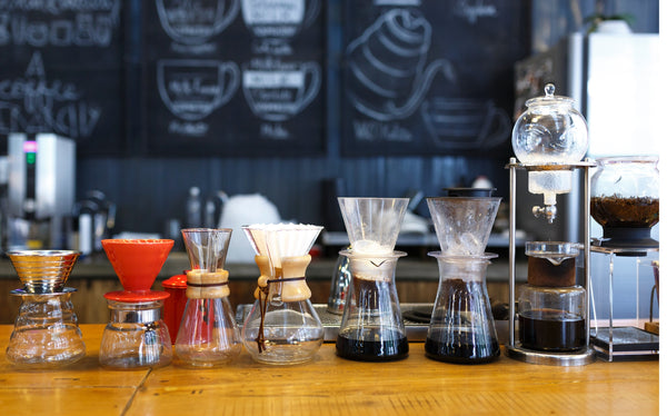 Coffee extraction: drip methods and tools