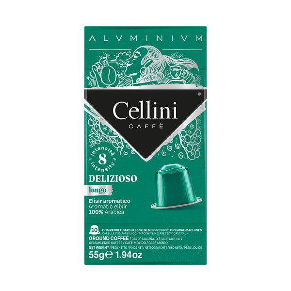 Delicious - Nespresso ® Compatible Capsules - Cellini Caffè