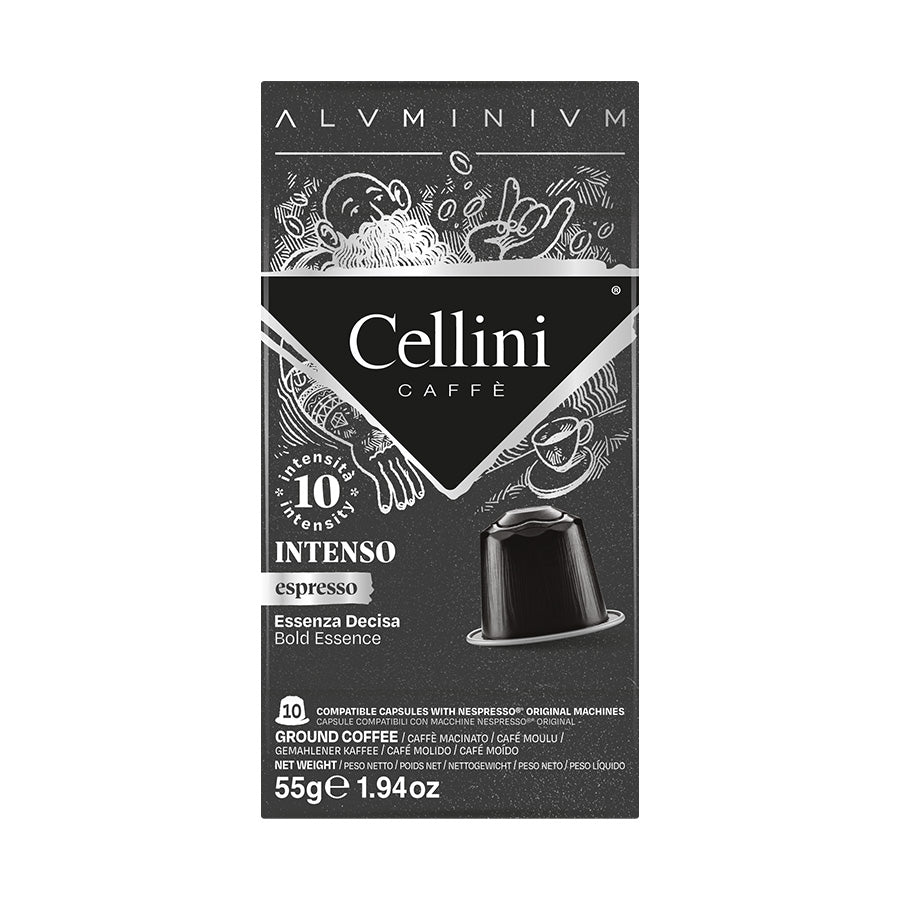 Intenso - Capsule Compatibili Nespresso ® - Cellini Caffè