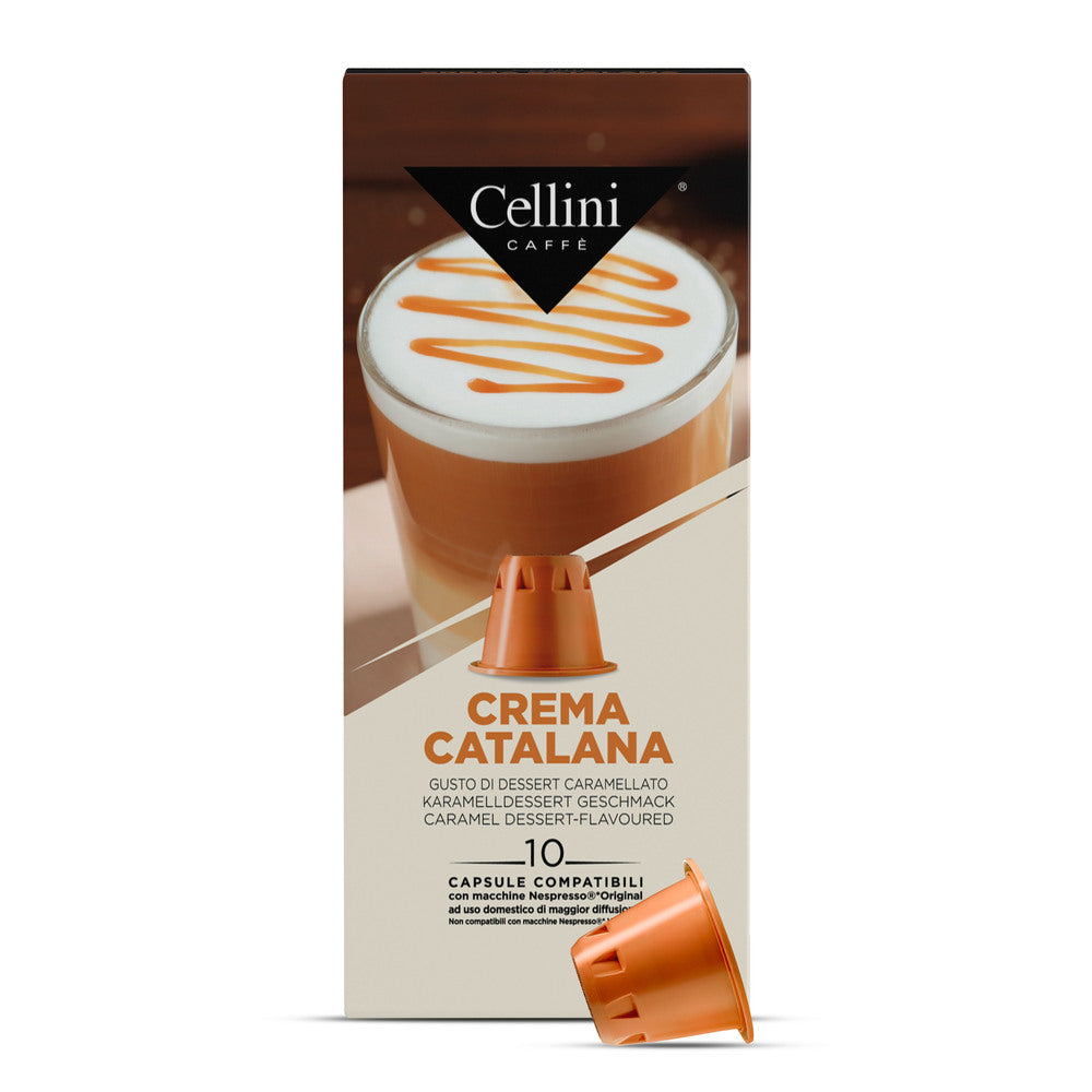 CAFE CELLINI DECAFFEINATO N°710+1 Capsules compatibles Nespresso